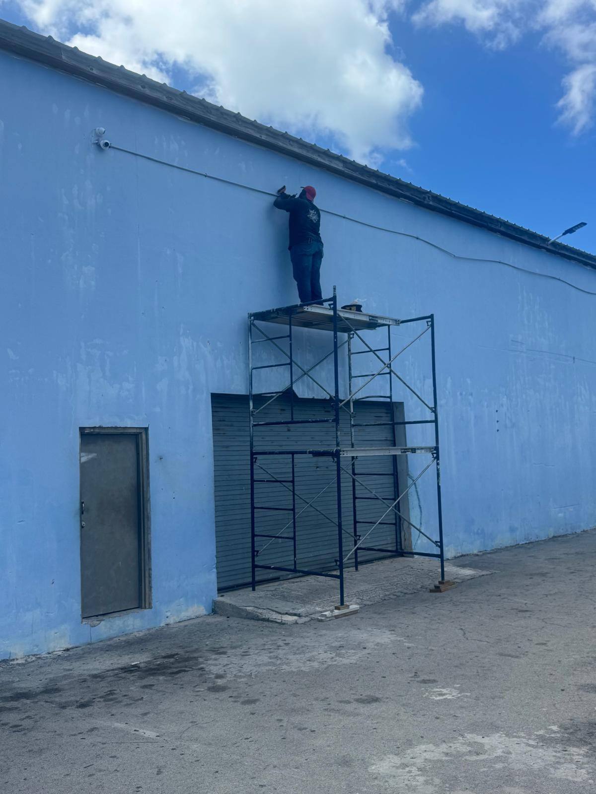 Working the full facade